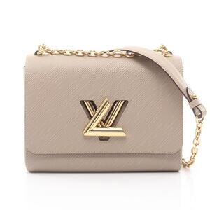 Louis Vuitton Twist Shoulder Bag Epi Leather Beige